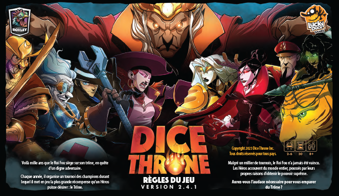 Dice Throne Saison 2 – Pirate Maudite vs Artificier