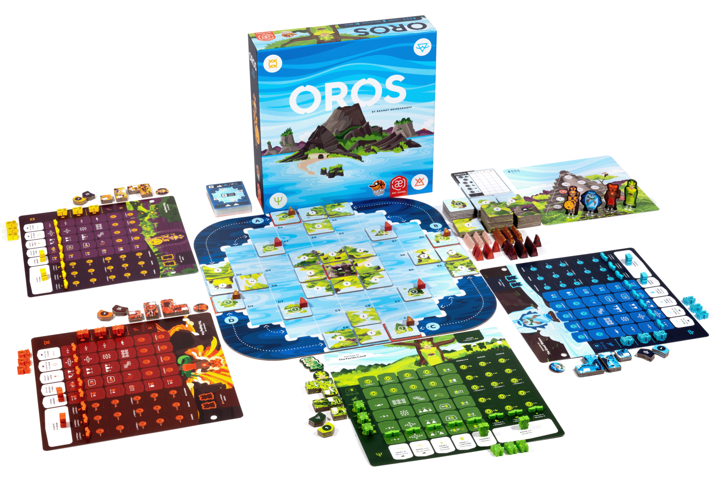 Oros - board game - Lucky Duck Games - Lucky Duck Games