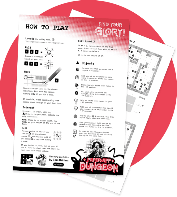 Dungeon Paper App