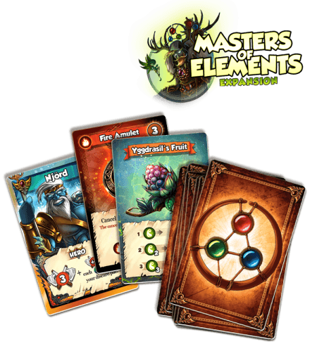 Vikings Gone Wild: Masters of Elements - Kickstarter Premium cards