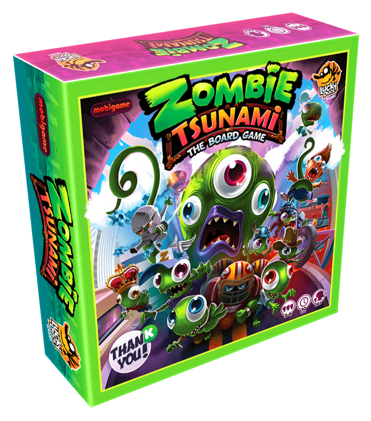 NEW SEALED Zombie Tsunami Lucky Duck Games Mobigame Card Game 19311