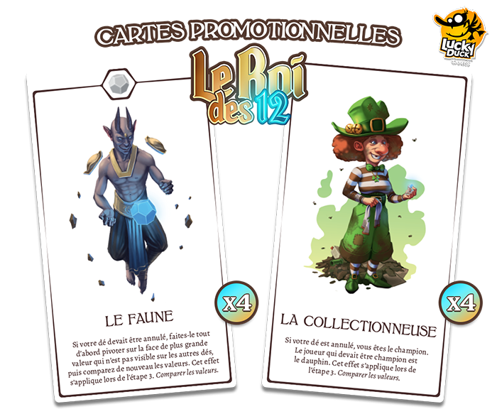 Le Roi des 12 - Cartes promo A