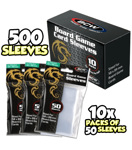 Board Game Sleeves (Box of 500)