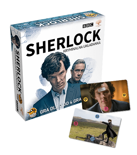 Sherlock: Kryminalna Układanka + karty promo