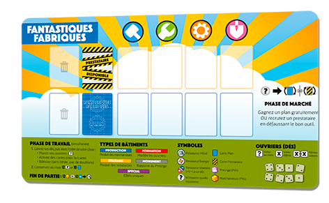 Fantastiques Fabriques - Playmat