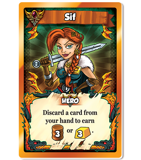 Vikings Gone Wild: Sif Promo Card